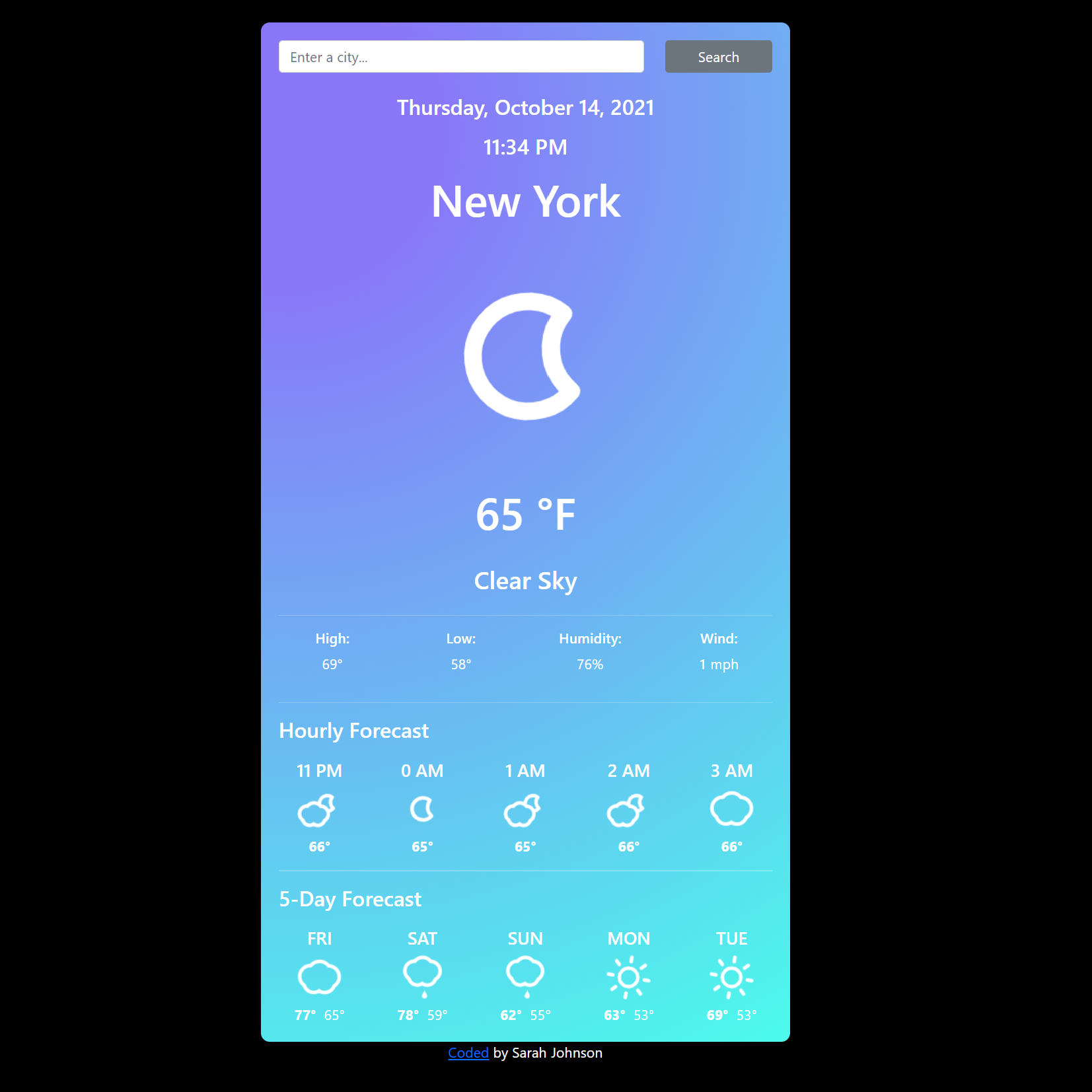 React Weather App